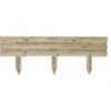 Bordure Droite - Retenue De Terre Traverse En Bois - 110xH.40 Cm -VIDAXL Soldes Magasin 873680 1700566